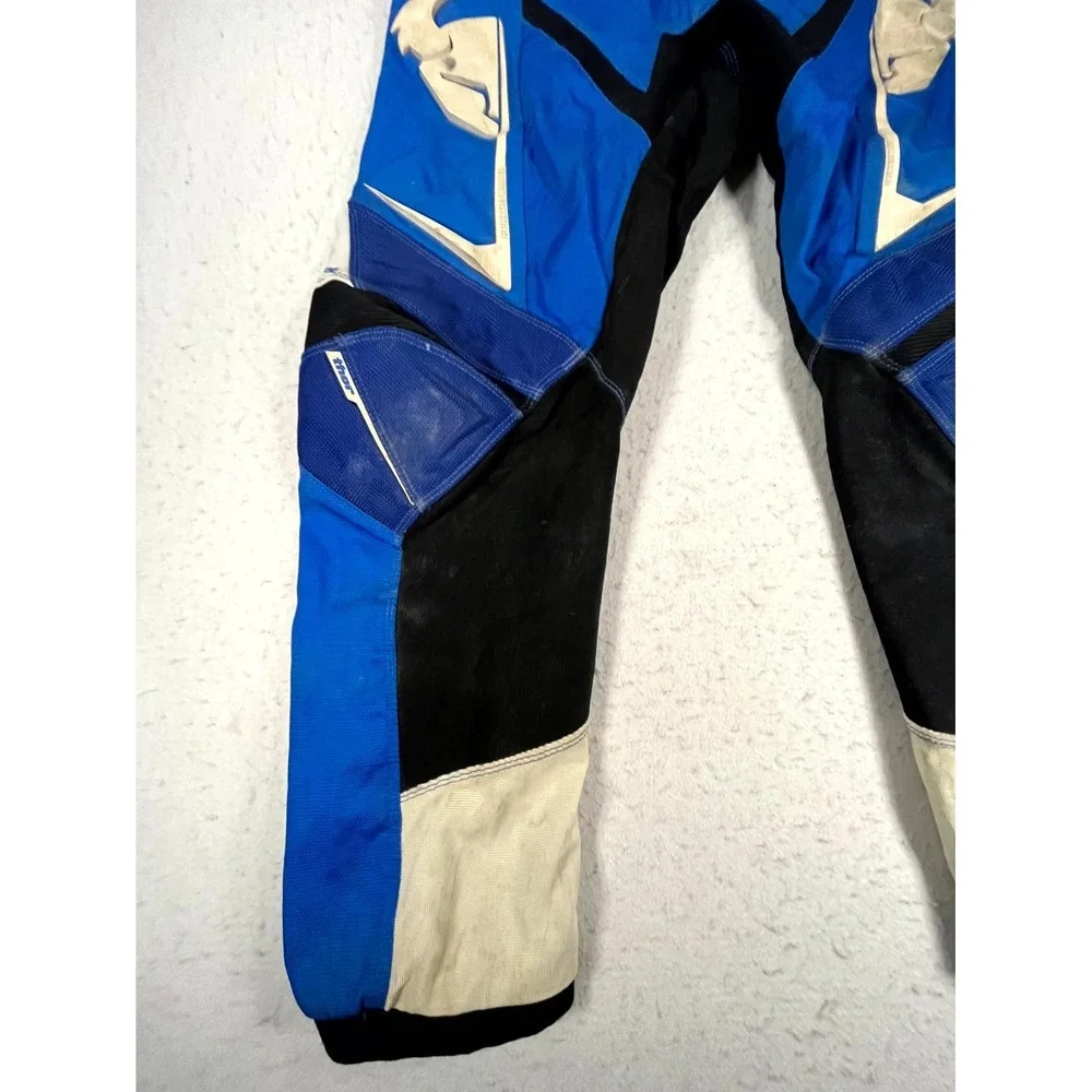Thor MX Phase Off Road Motocross Pants Mens 30 Blue Dirt Bike Riding Outdoor